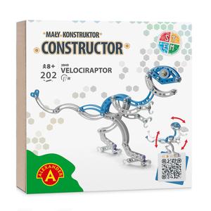 al2849-constructor-building-set-alexander-toys-velociraptor-silver-blue-one-size