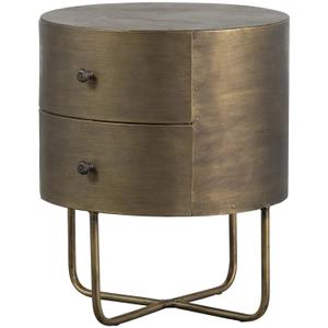 801189-b-small-circular-wardrobe-bepurehome-glossy-antique-brass-48x39x39-cm