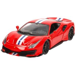 4893993260263-toy-car-games-burago-ferrari-488-psita-red-black-25x13x10-cm