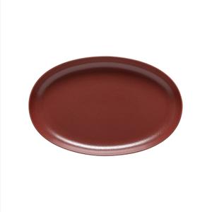 soa321-cay-oval-plate-casafina-by-cn-x6-red-32x20-5x3-6-cm