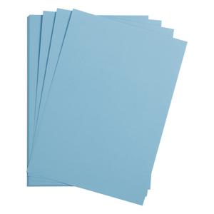 97271c-ream-of-25-sheets-of-paper-clairefontaine-maya-270g-sky-blue