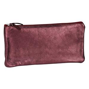 8702c-flat-leather-case-clairefontaine-cuirise-cherry-11x22-cm