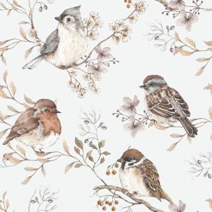 deko-tap-076-baby-wallpaper-dekornik-birds-white-gray-beige-brown-grey-280x50-cm