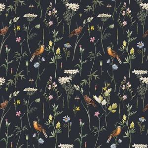 deko-tap-094-baby-wallpaper-dekornik-meadow-with-birds-black-blue-navy-280x100-cm