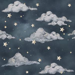 deko-tap-124-baby-wallpaper-dekornik-magic-night-sky-blue-280x50-cm
