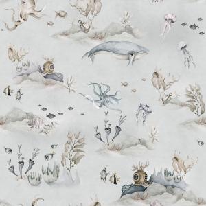 deko-tap-132-baby-wallpaper-dekornik-underwater-world-gray-280x100-cm