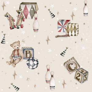 deko-tap-157-baby-wallpaper-dekornik-teddy-bears-beige-toys-from-the-attic-beige-280x100-cm