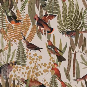 deko-tap-195-baby-wallpaper-dekornik-birds-bush-beige-brown-280x100-cm