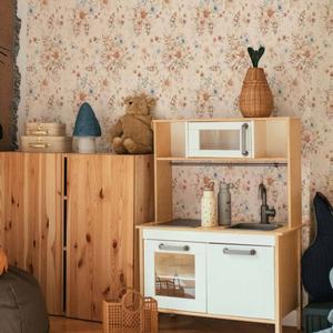 deko-tap-342-baby-wallpaper-dekornik-flowers-orange-280x100-cm