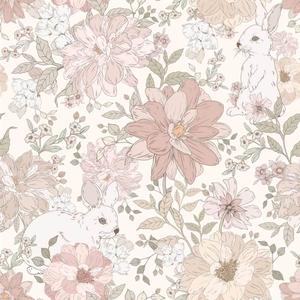 deko-tap-356-baby-wallpaper-dekornik-hide-and-seek-rabbits-pink-salmon-280x100-cm