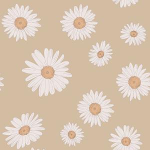 deko-tap-385-baby-wallpaper-dekornik-tuscan-daisies-cappucino-280x100-cm