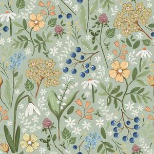 deko-tap-404-baby-wallpaper-dekornik-field-of-flowers-green-280x100-cm