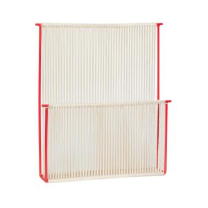 021420-wall-mounted-magazine-rack-hubsch-interior-string-red-white-28x5x32-cm