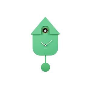 ka5768bg-wall-clock-karlsson-modern-cuckoo-bright-green-21-5x41x8-5-cm