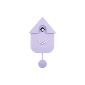 ka5768sp-wall-clock-karlsson-modern-cuckoo-abs-soft-purple-21-5x41x8-5-cm