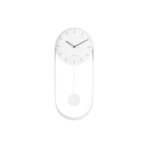 ka5822wh-steel-wall-clock-karlsson-pendulum-charm-white-50x20x4-8-cm