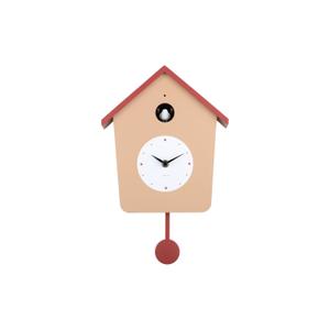 ka6044lb-wall-clock-karlsson-cuckoo-light-soft-brown-red-ochre-10-5x26-4x23-cm