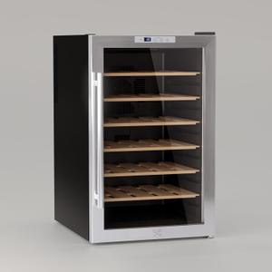 cavc28-wine-fridge-28-bottles-freestanding-les-petits-champs-silver-black-45-2x52x71-9-cm