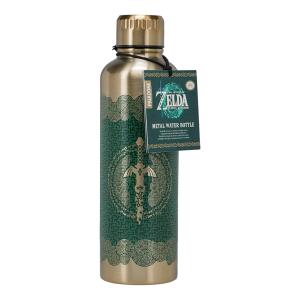 676nin010-stainless-steel-insulated-paladone-zelda-tears-of-the-kingdom-bottle-silver-green-23-9x7-2x7-2-cm