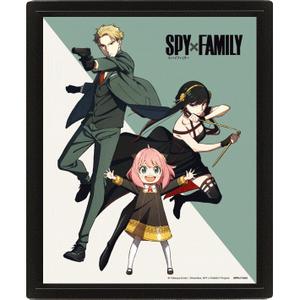 612000-poster-pyramid-spy-x-family-cool-vs-family-green-24x28-cm