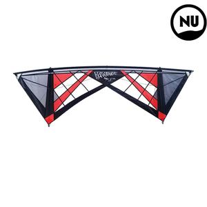 r15rrxv-gred-kite-with-handles-revolution-kites-revolution-reflex-1-5-rx-spiderweb-avec-poignees-sans-lignes-red-236-cm