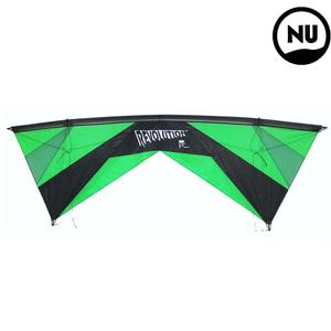 rexprx-ggreen-black-kite-with-handles-and-carry-bag-revolution-kites-revolution-reflex-experience-green-black-233-cm
