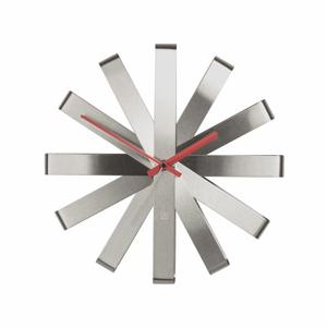 118070-590-wall-clock-umbra-ribbon-steel-30x7x30-cm