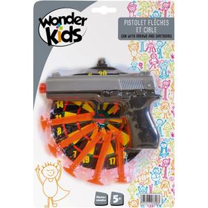 a0602178-5-dart-gun-target-wonderkids-black-silver-orange-22-5x3-2x17-3-cm