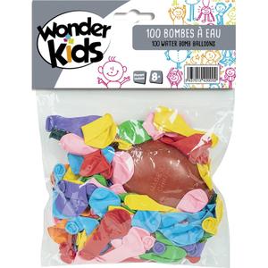 a1300496-water-bomb-decoration-balls-pump-wonderkids-x100-multicolour-20x2-5x15-cm
