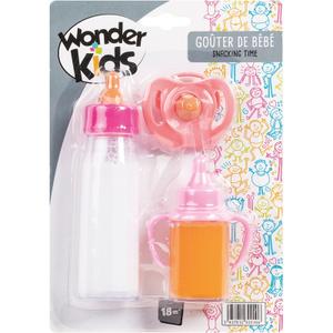 a2300010-imagination-play-set-baby-snack-wonderkids-pink-transparent-orange-brown-20x4x14-cm