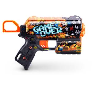a2203606-outdoor-games-pistol-with-8-darts-zuru-xshot-skin-flux-multicolour-32x5x18-5-cm